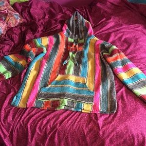 Vibrant Handmade Baja Sweater